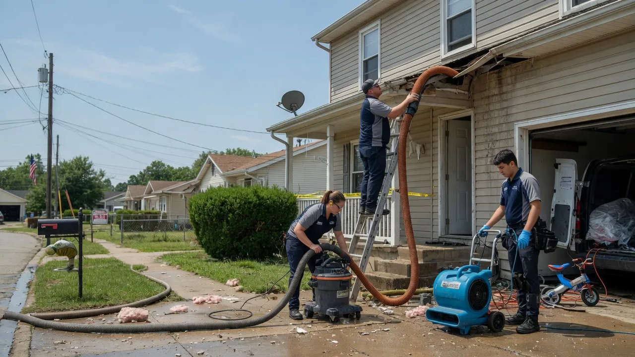 Water Damage Restoration in Convent, LA near me